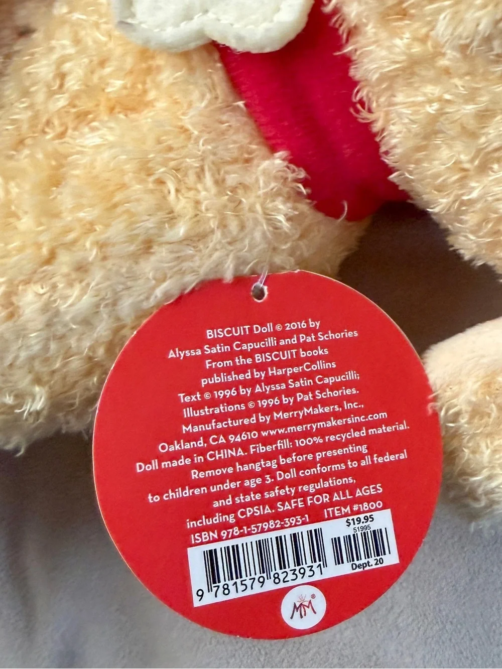 Sweet Yellow Biscuit Puppy Dog Plush Stuffed Animal Toy 2016